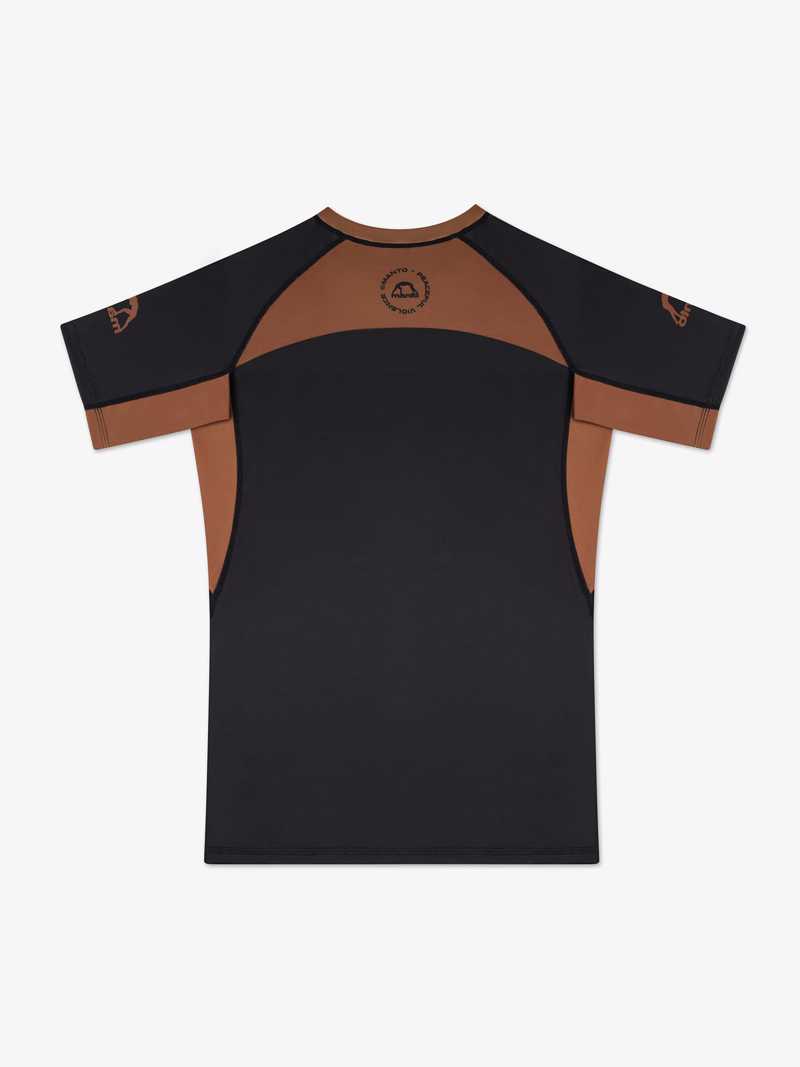 MANTO ranked 25 RASHGUARD -brown